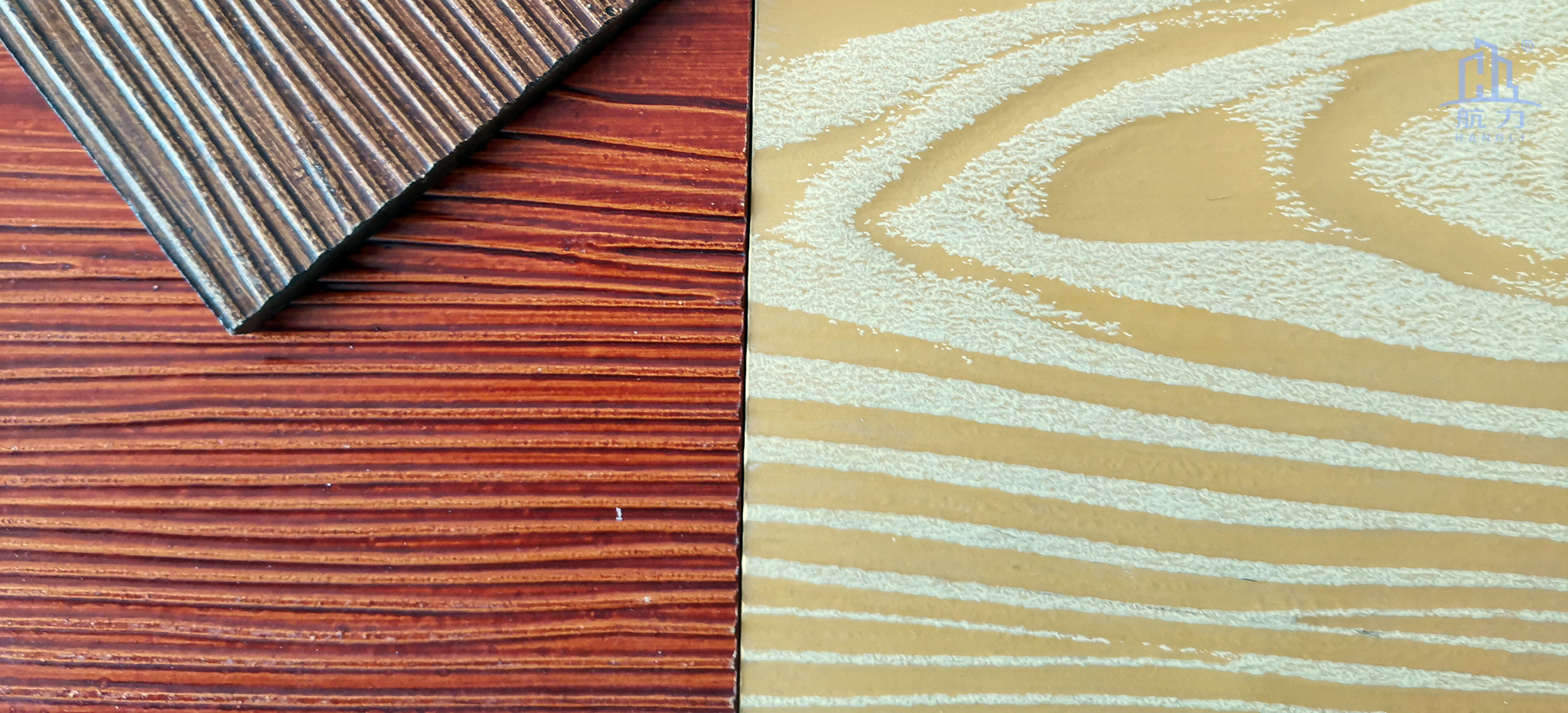 木紋系列適合于高檔別墅和居民樓房、舊房改造或者大型旅游景區(qū)、輕鋼別墅的正面，外墻和內墻裝飾使用。鋪貼方式有披疊、干掛和直接上膠。板材的耐火性強，質量輕，長度可達3.05米。相比起瓷磚較為輕質，比木板更耐用。