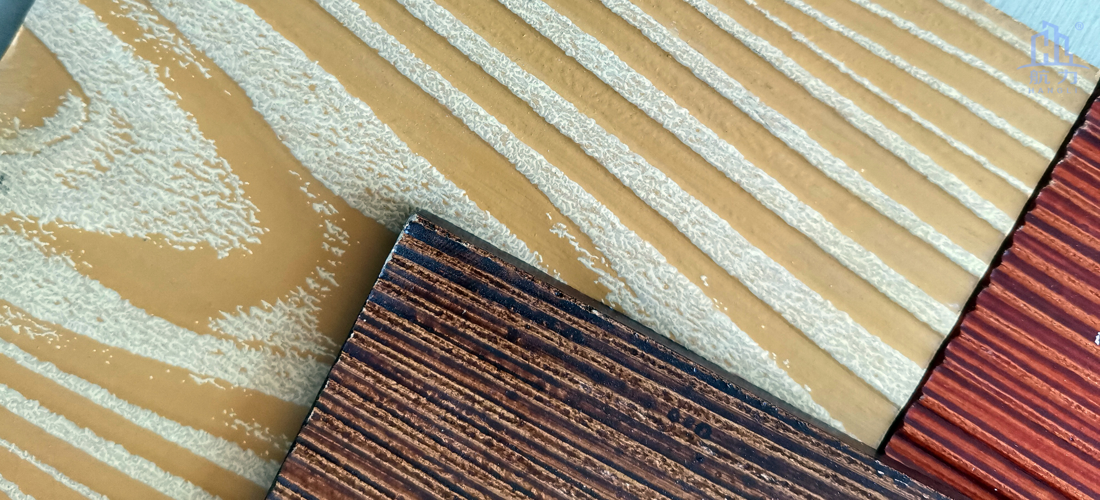 木紋系列適合于高檔別墅和居民樓房、舊房改造或者大型旅游景區(qū)、輕鋼別墅的正面，外墻和內墻裝飾使用。鋪貼方式有披疊、干掛和直接上膠。板材的耐火性強，質量輕，長度可達3.05米。相比起瓷磚較為輕質，比木板更耐用。